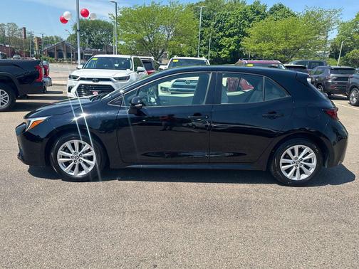 Midnight Black Metallic 2025 Toyota Corolla SE