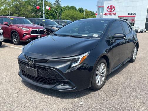 Midnight Black Metallic 2025 Toyota Corolla SE