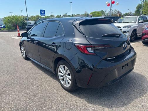 Midnight Black Metallic 2025 Toyota Corolla SE