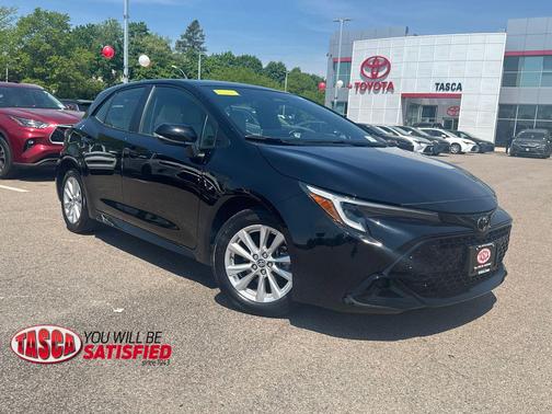 Midnight Black Metallic 2025 Toyota Corolla SE