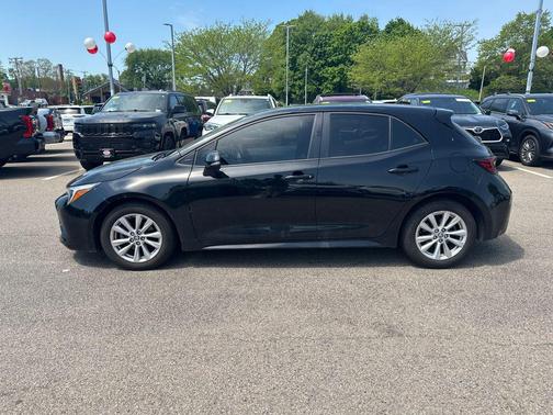 Midnight Black Metallic 2025 Toyota Corolla SE