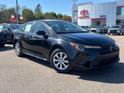 Midnight Black Metallic 2026 Toyota Corolla LE