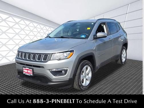 Billet Silver Clearcoat Metallic 2020 Jeep Compass Latitude