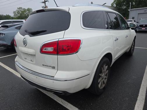 White 2015 Buick Enclave Leather