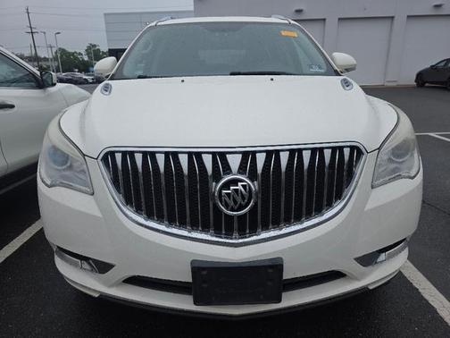 White 2015 Buick Enclave Leather