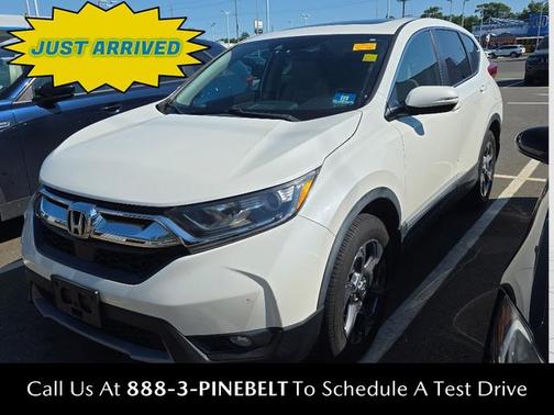 White 2018 Honda CR-V EX