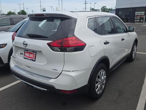 Glacier White 2017 Nissan Rogue S