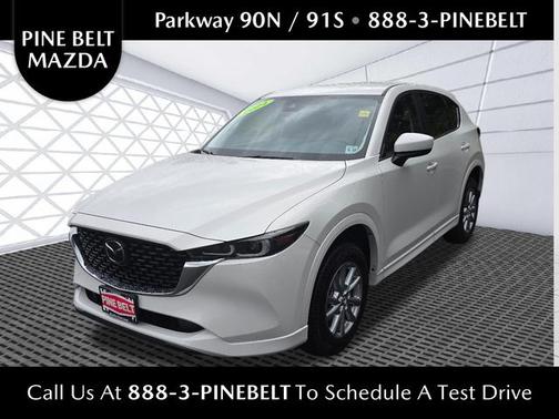 Rhodium White Metallic 2024 Mazda CX-5 2.5 S Select Package