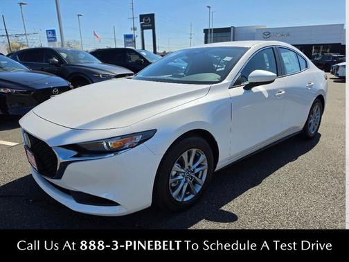 Snowflake White Pearl 2026 Mazda Mazda3 2.5 S