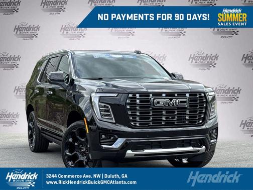 Onyx Black 2026 GMC Yukon Denali Ultimate