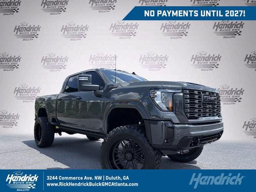 Glacier White Tricoat 2026 GMC Sierra 2500 Denali Ultimate