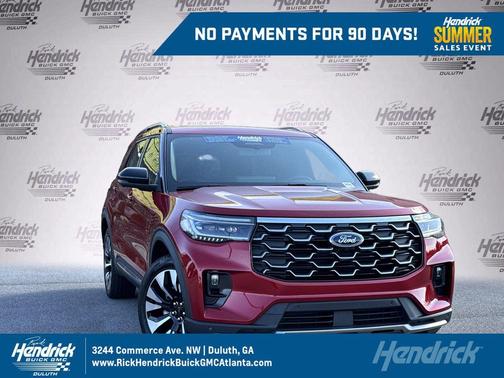 RAPID RED MET TINTED CC 2025 Ford Explorer Platinum