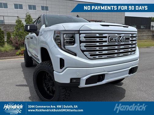 Glacier White Tricoat 2026 GMC Sierra 1500 Denali