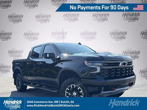 Black 2025 Chevrolet Silverado 1500 ZR2