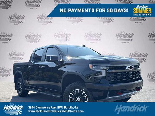 Black 2025 Chevrolet Silverado 1500 ZR2