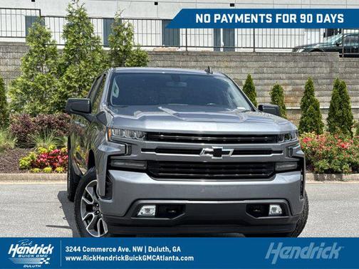 Satin Steel Metallic 2019 Chevrolet Silverado 1500 RST