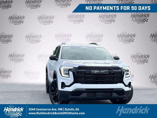 Summit White 2026 GMC Terrain FWD Elevation