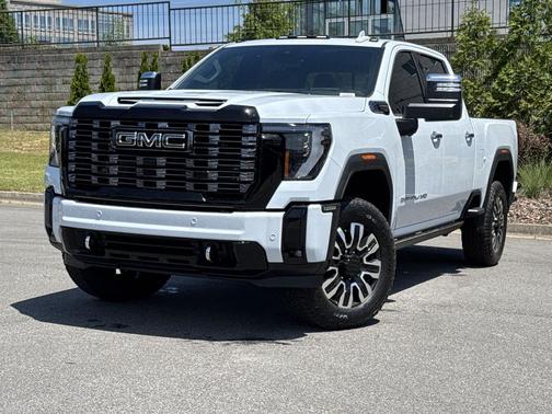 Glacier White Tricoat 2026 GMC Sierra 2500 Denali Ultimate