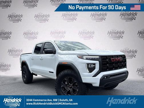 Summit White 2024 GMC Canyon Elevation