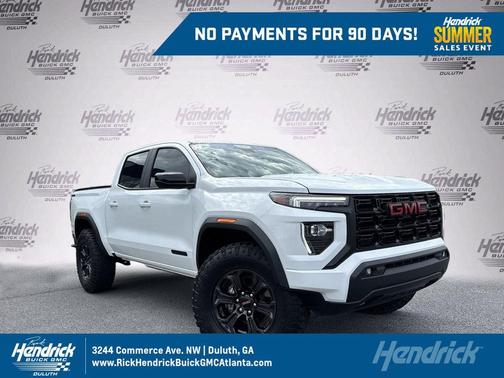 Summit White 2024 GMC Canyon Elevation