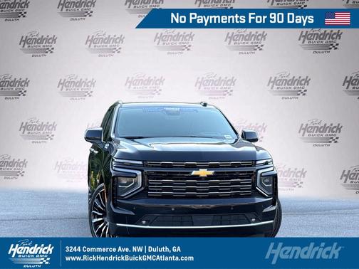 Black 2025 Chevrolet Tahoe 4WD High Country