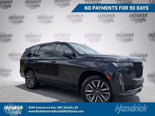 Galactic Gray Metallic 2022 Cadillac Escalade Sport