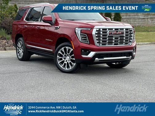 Volcanic Red Tintcoat 2026 GMC Yukon Denali