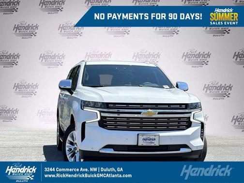 Summit White 2023 Chevrolet Suburban Premier