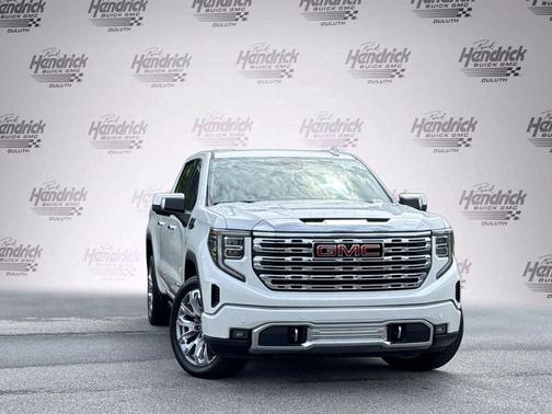 White Frost Tricoat 2024 GMC Sierra 1500 Denali