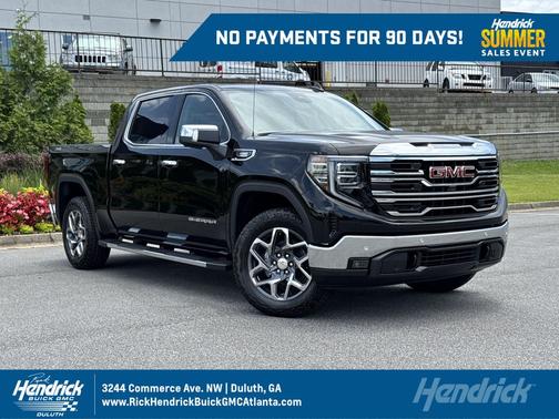 Onyx Black 2026 GMC Sierra 1500 SLT