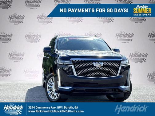 Dark Moon Blue Metallic 2022 Cadillac Escalade ESV Premium Luxury