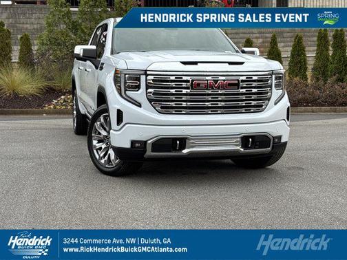 Glacier White Tricoat 2026 GMC Sierra 1500 Denali