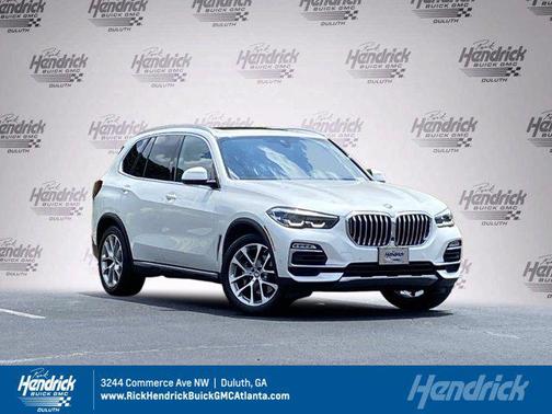 Mineral White Metallic 2020 BMW X5 xDrive40i