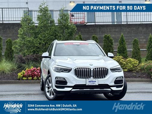 Mineral White Metallic 2020 BMW X5 xDrive40i