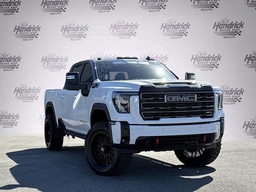 Summit White 2025 GMC Sierra 2500 AT4