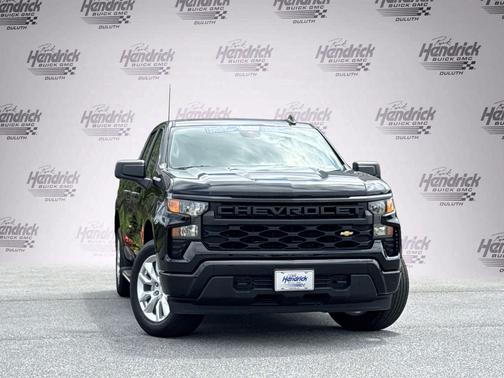Black 2022 Chevrolet Silverado 1500 Custom