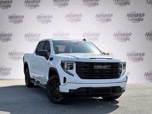 Summit White 2023 GMC Sierra 1500 Elevation
