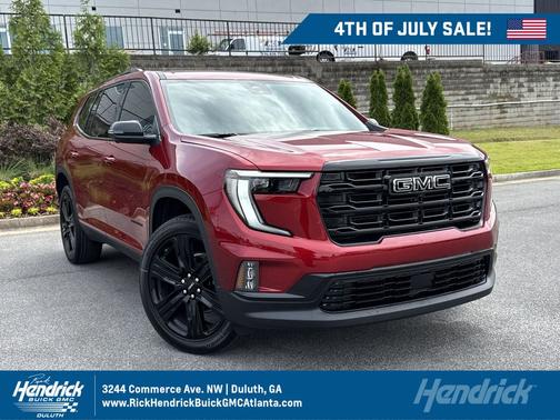 Volcanic Red Tintcoat 2026 GMC Acadia Elevation FWD