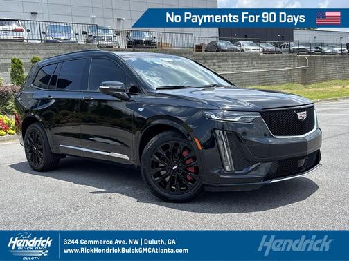 Stellar Black Metallic 2023 Cadillac XT6 Sport AWD
