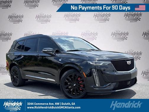 Stellar Black Metallic 2023 Cadillac XT6 Sport AWD