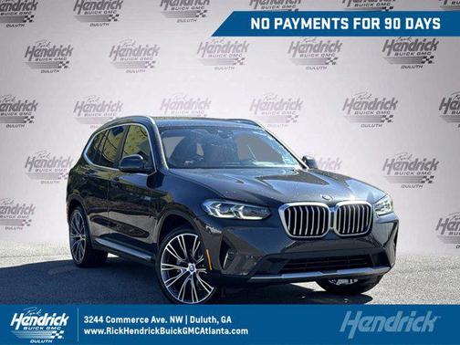 Dark Graphite Metallic 2023 BMW X3 xDrive30i