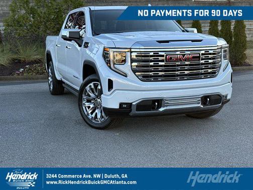Glacier White Tricoat 2026 GMC Sierra 1500 Denali