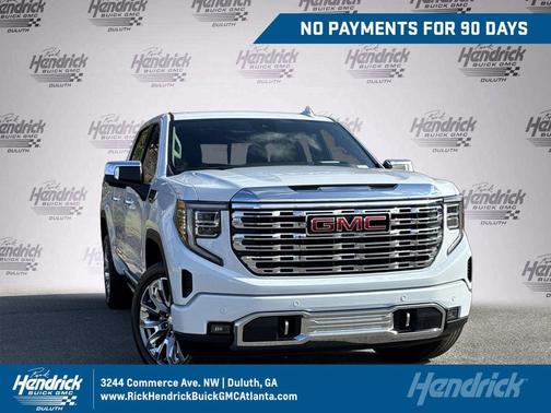 Glacier White Tricoat 2026 GMC Sierra 1500 Denali