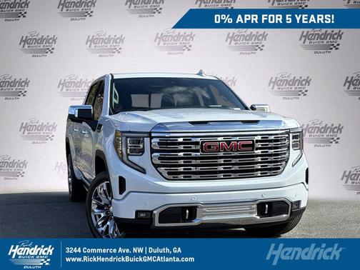 Glacier White Tricoat 2026 GMC Sierra 1500 Denali
