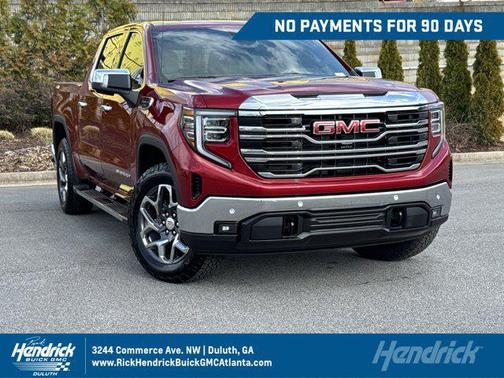Volcanic Red Tintcoat 2026 GMC Sierra 1500 SLT