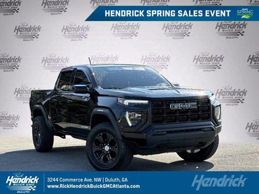 Onyx Black 2024 GMC Canyon Elevation