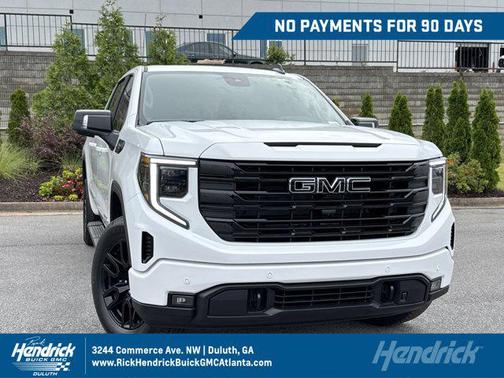 Summit White 2026 GMC Sierra 1500 Elevation