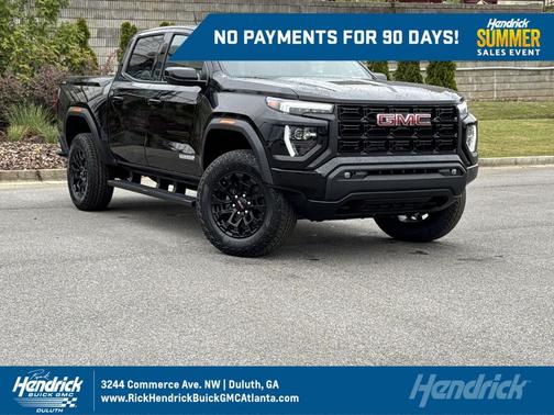 Onyx Black 2026 GMC Canyon Elevation