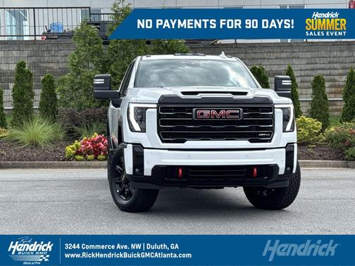 Summit White 2026 GMC Sierra 2500 AT4