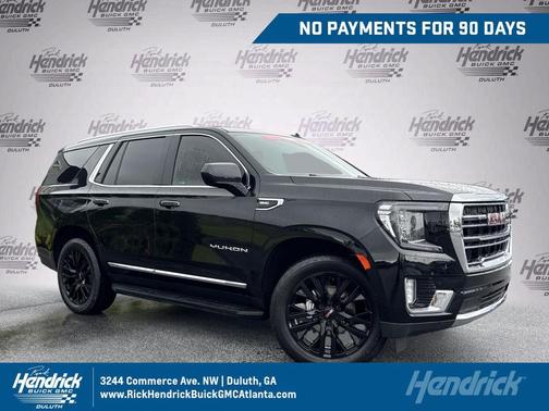 Onyx Black 2023 GMC Yukon SLT